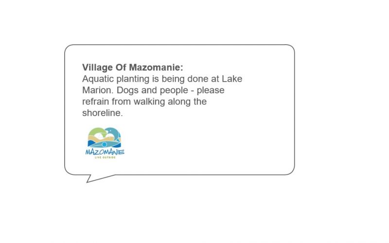 Village Of Mazomanie 2 CloseBy Text